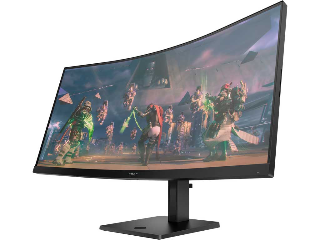 MONITOR CURVED HP 34" OMEN GAMING LED/HDMI/DP/WQHD BLACK (780K8AA)