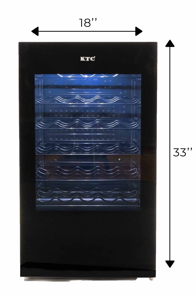 VINERA KTC WINE COOLER 34-BOTTLES (JC-94)