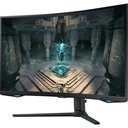 MONITOR CURVED SAMSUNG 27" G6 ODYSSEY GAMING/HDMI/USB/BT/QHD BLACK (LS27BG652ENXGO)