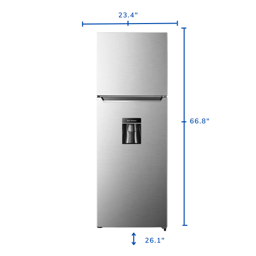 NEVERA KTC RD-43WR 11.33FT3 CON DISPENSADOR DE AGUA