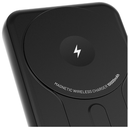 CARGADOR KLIPX POWERBANK WIRELESS MAGNETIC 10K/USB-C BLACK (KPB-600)