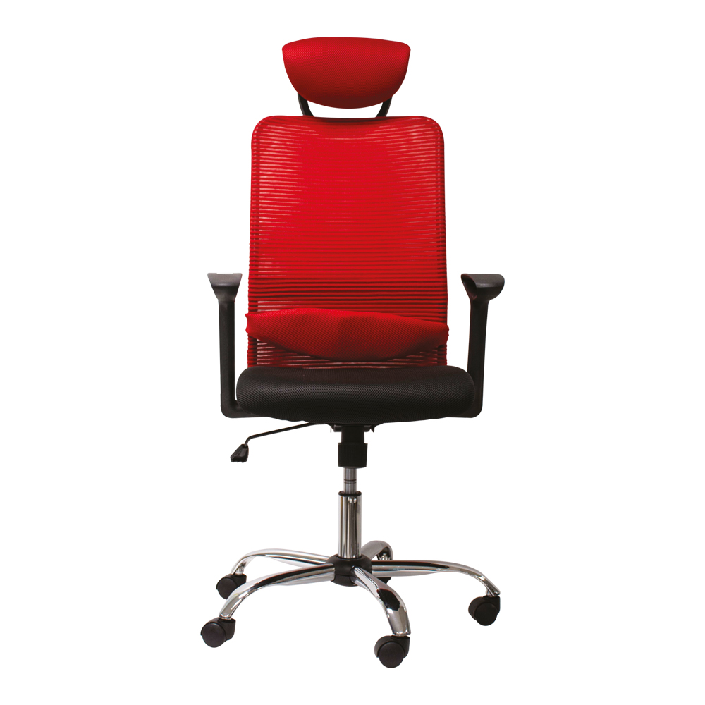 SILLÓN EJECUTIVO STARKEN EN NYLON RED (H-8878F)