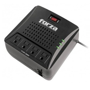 REGULADOR DE VOLTAJE FORZA 3000VA/1500W BLACK (FVR-3001)