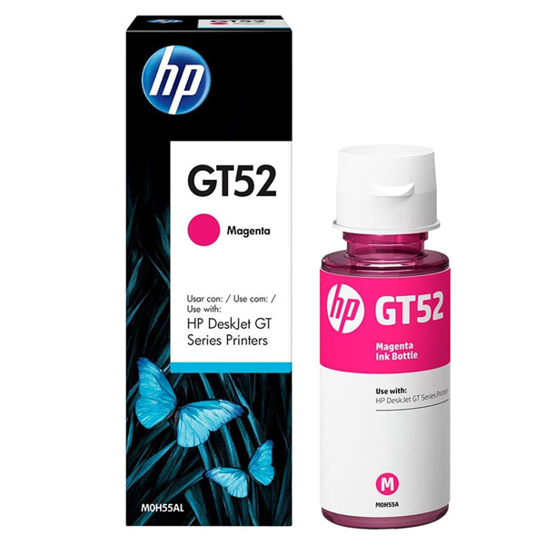 BOTELLA DE TINTA HP (#GT52) PARA DESKJET 5810/5820 MAGENTA (M0H55AL)