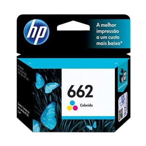 CARTUCHO HP (#662) PARA DESKJET ADVANTAGE 2515 AIO SERIE TRI-COLOR (CZ104AL)
