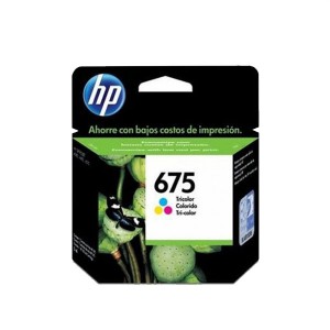 CARTUCHO HP (#675) PARA OFFICEJET 4000/4400/4575 TRICOLOR (CN691AL)