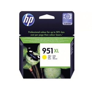 CARTUCHO HP (#951XL) PARA OFFICEJET PRO 250DW/270DW/8100/8600 YELLOW (CN048AL)