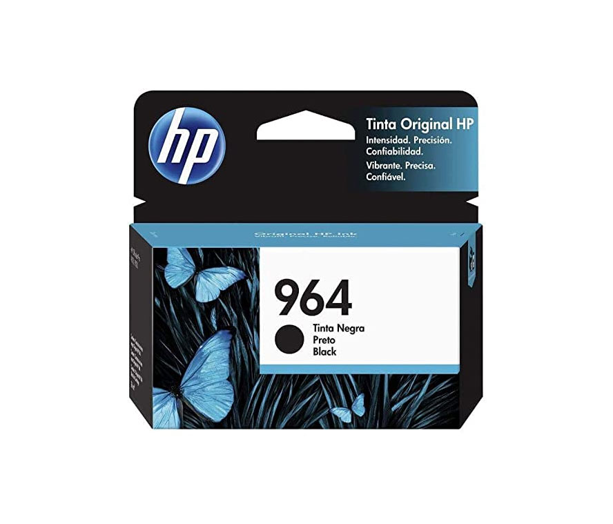 CARTUCHO HP (#964) PARA OFFICEJET PRO ALL IN ONE 9010/9020 BLACK (3JA53AL)