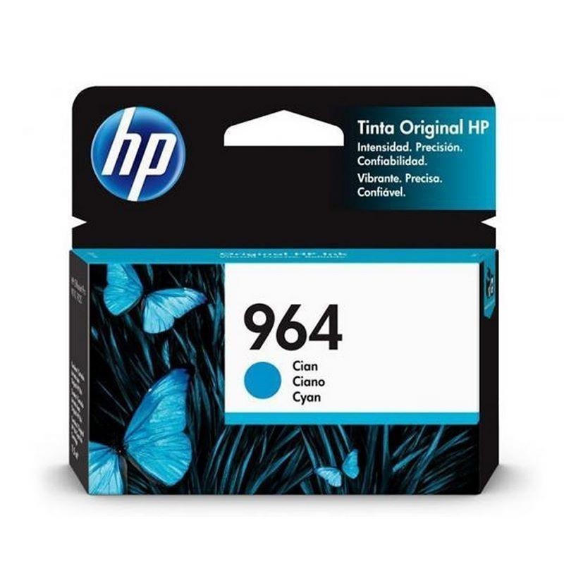 CARTUCHO HP (#964) PARA OFFICEJET PRO 9010/9020 SERIE CYAN (3JA50AL)