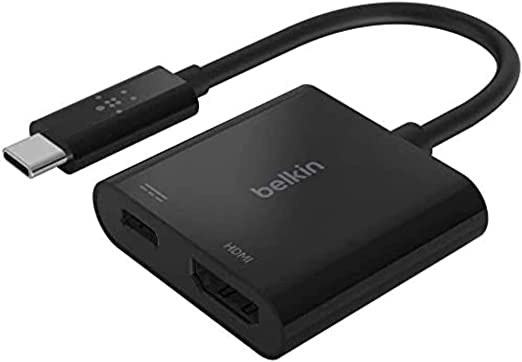 ADAPTADOR BELKIN USB-C TO HDMI - CARGA 100W (AVC002BTBK)