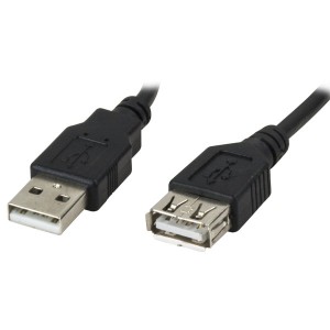 CABLE XTECH 15FT USB 2.0 A-MALE TO A-FEMALE (XTC-306)