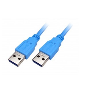 CABLE XTECH 6FT USB 3.0 MALE TO MALE BLUE (XTC-352)