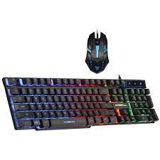 TECLADO/MOUSE ARGOM GAMING COMBAT USB ENG BLACK (ARG-KB-2051BK)