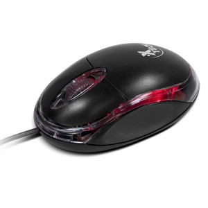 MOUSE XTECH ÓPTICO 3D USB BLACK (XTM-195)