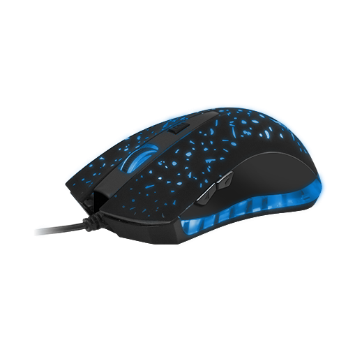 MOUSE GAMING XTECH ÓPTICO 3D USB BLACK (XTM-411)