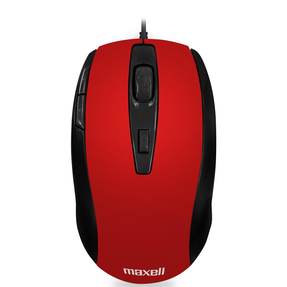 MOUSE MAXELL ÓPTICO MOWR-105 USB RED (348418)