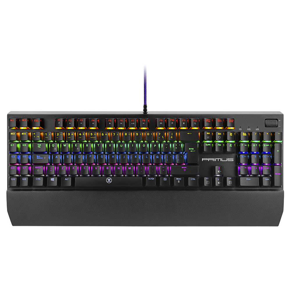 TECLADO GAMING PRIMUS BALLISTA 300P RGB SPA USB BLACK (PKS-301S)