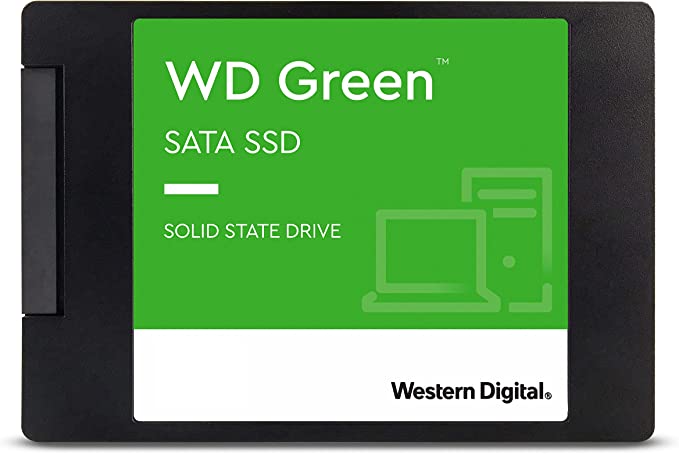 DISCO SSD WESTERN DIGITAL 480GB/SATA SSD 3D/GREEN (WDS480G3G0A)