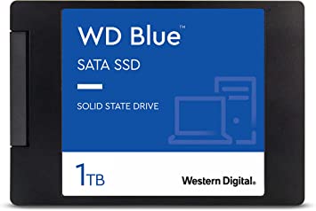 DISCO SSD WESTERN DIGITAL BLUE 1TB 2.5"/SATA3 3D (WDS100T3B0A)