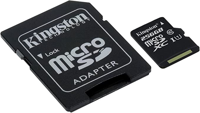 MEMORIA SD KINGSTON 256GB MICRO SDHC CLASS 10 FLASH CARD (SDCS2/256GB)