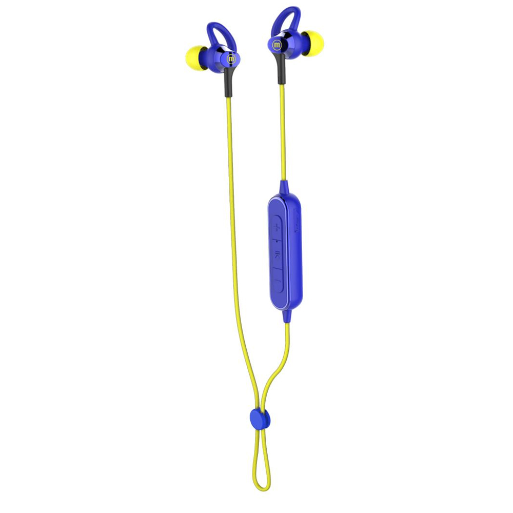 EARPHONES MAXELL FUSION EB-BTFUS9 WIRELESS BLUE-YELLOW (348132)