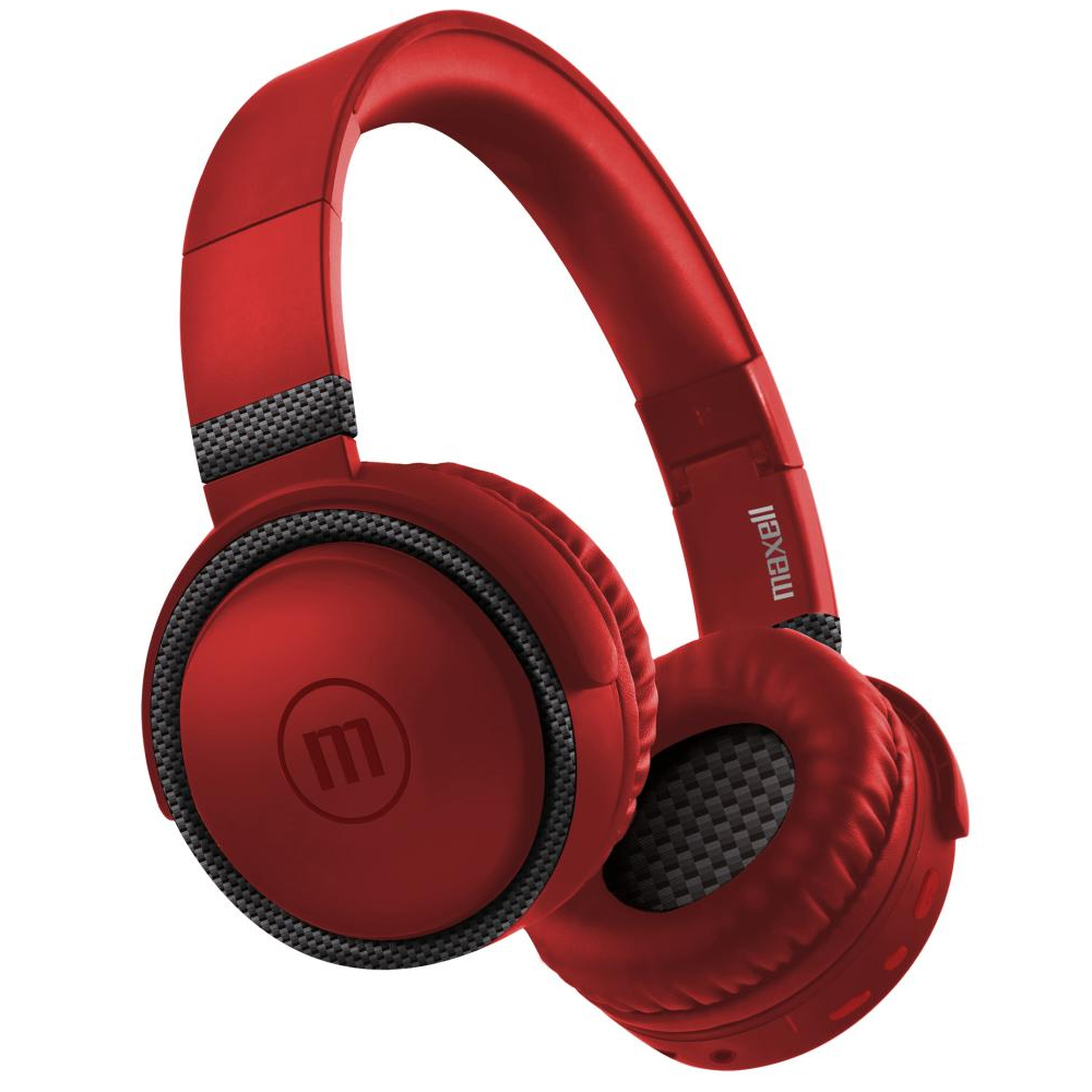 HEADPHONE MAXELL HP-BTB52 FULL SIZE WIRELESS RED (348371)