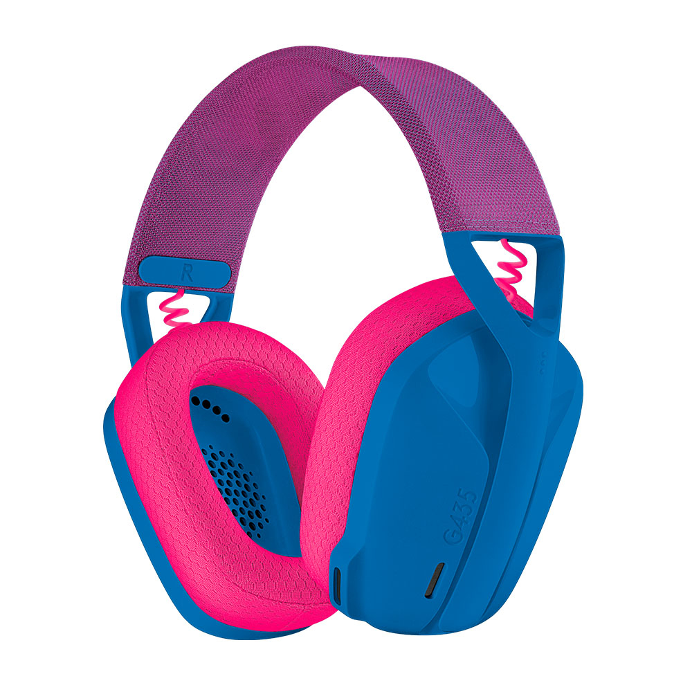 HEADSET GAMING LOGITECH G435 WIRELESS PINK (981-001061)