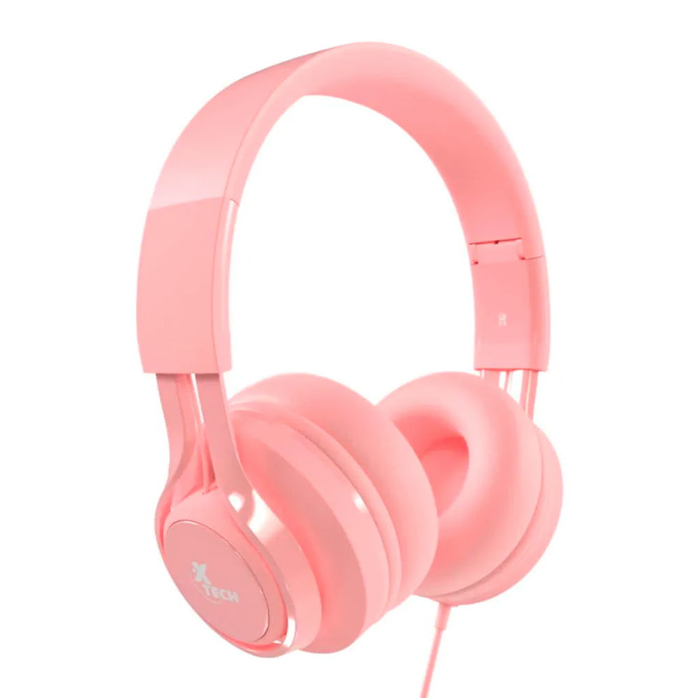 HEADPHONE XTECH CUTIE WIRED PINK (XTH-355)