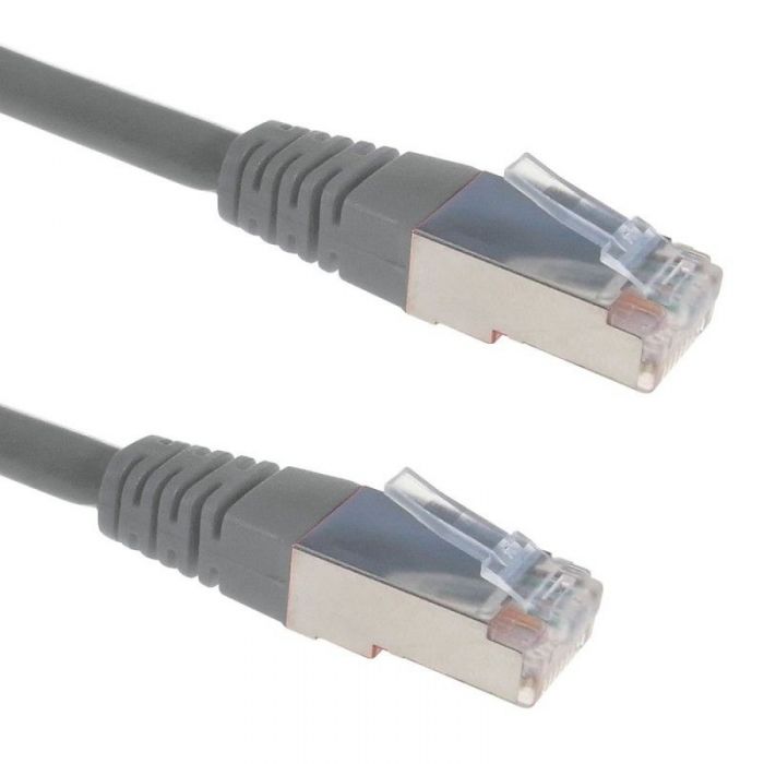 PATCH CORD NEWLINK 3FT CAT-6A MOLDED 50UM GRAY (NEW-17703GY)