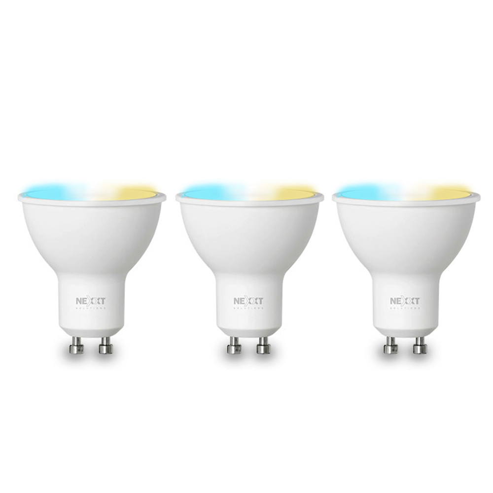 BOMBILLO NEXXT HOME SMART WHITE 110V LED TUNABLE 3PK (NHB-W3103PK)