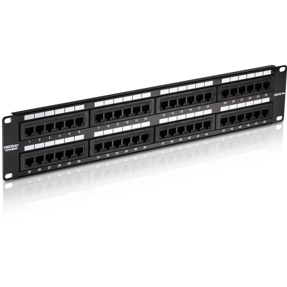 PATCH PANEL NETSYS 48PORT CAT-5E (PPC5E48PT)