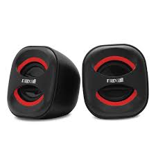 BOCINA MAXELL SS-120 MICRO USB-STEREO BLACK-RED (347197)