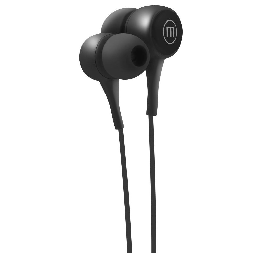 EARPHONES MAXELL IN-POP AUDIO 3.5MM BLACK (348440)