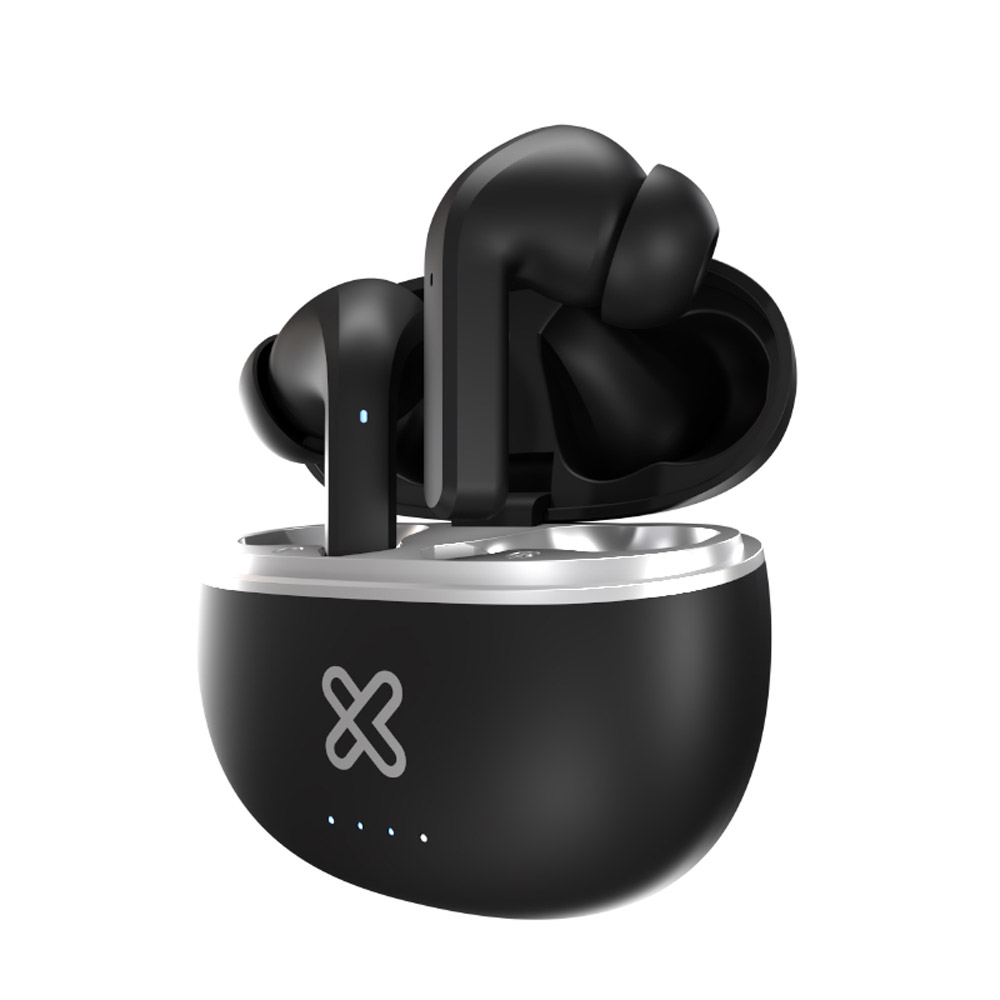 EARPHONES KLIPX EDGEBUDS PRO TWS WITH CHARGING CASE WIRELESS BLACK  (KTE-750BK)