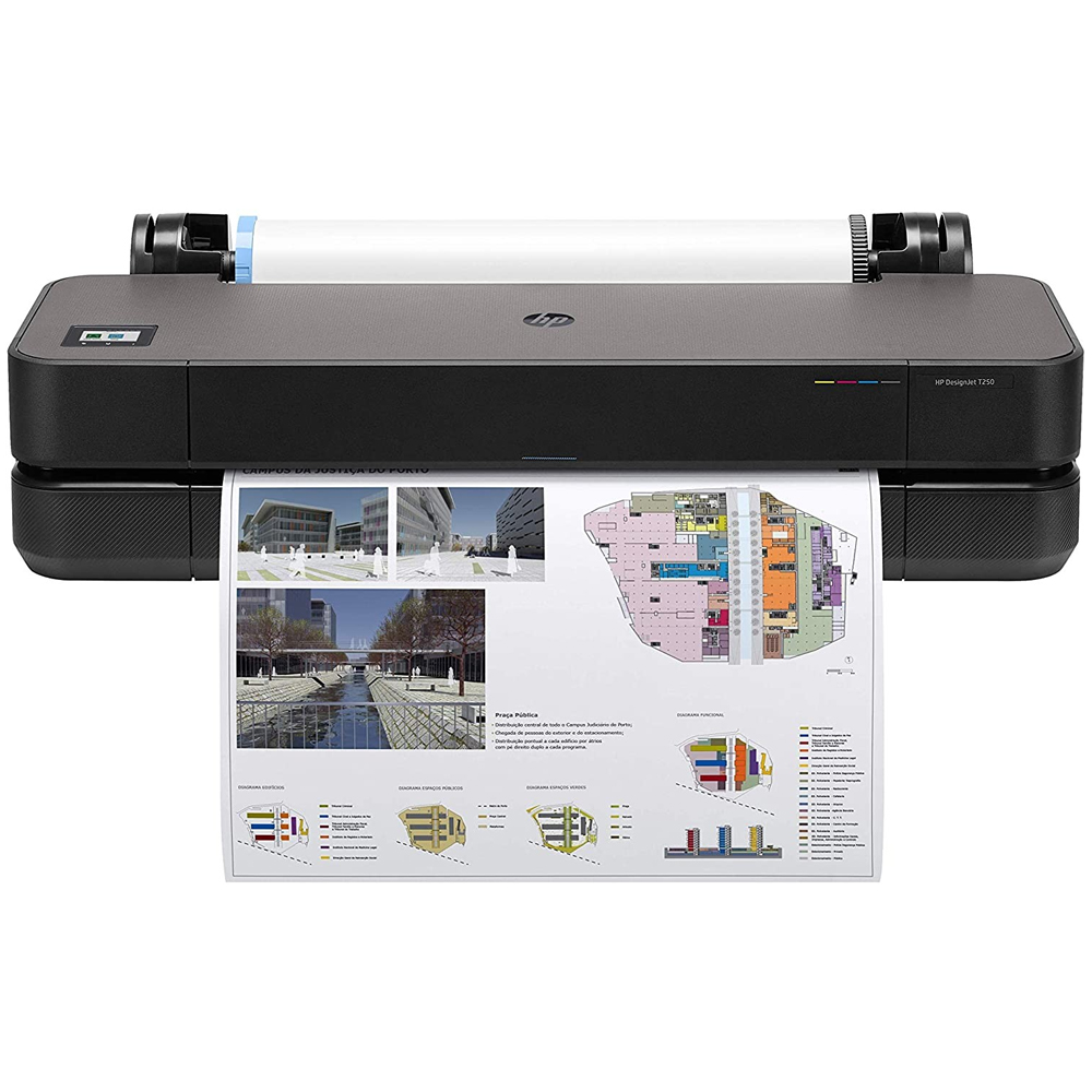 PLOTTER HP DESIGNJET T250  24" IN PRINTER USB/WIFI (5HB06A)