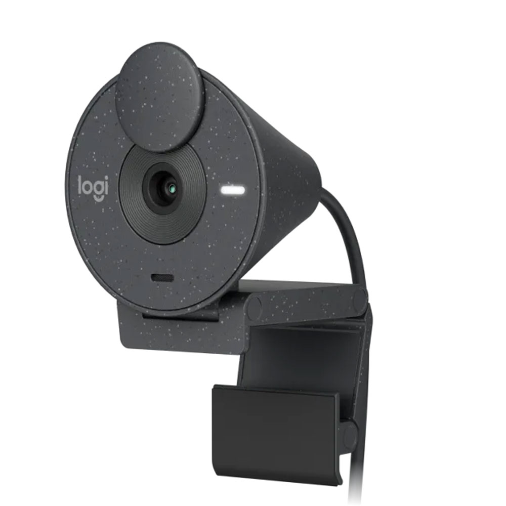 CÁMARA WEB LOGITECH BRIO 300 SAMR FULL HD 1080P/USB-C GRAPHITE (960-001413)