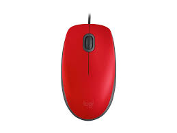 MOUSE LOGITECH M110 SILENT USB RED (910-006755)