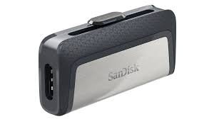 PEN DRIVE SANDISK ULTRA 64GB DUAL DRIVE USB 3.1/USB C SILVER (SDDDC2-064G-G46)