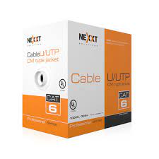 CABLE NEXXT 1000FT PARA RED UTP CAT-6 BOX BLUE (AB356NXT32)