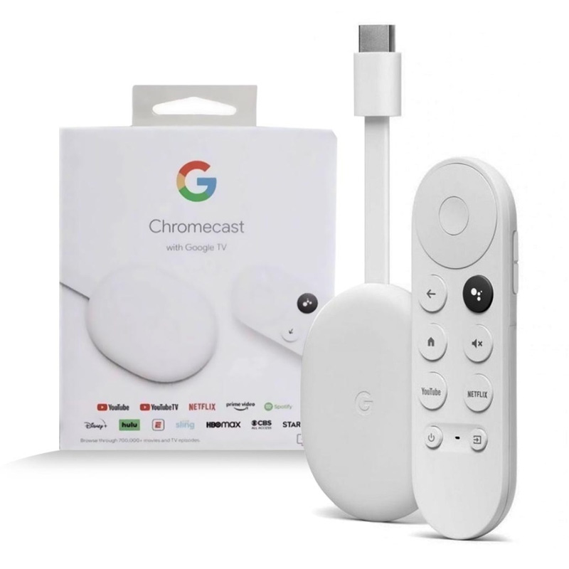 CONVERTIDOR GOOGLE CHROMECAST STREAMING MEDIA PLAYER  3ERA GN (GA01919-CA)