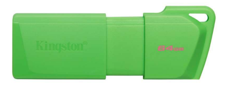 PEN DRIVE KINGSTON 64GB DATA TRAVELER USB 3.2 GREEN NEON (KC-U2L64-7LG)