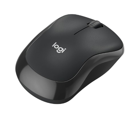 MOUSE LOGITECH M240 SILENT WIRELESS GRAPHITE (910-007113)