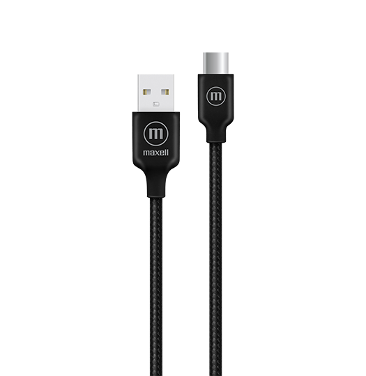CABLE MAXELL 6.6FT USB-C TO LIGHTNING BLACK (348589)