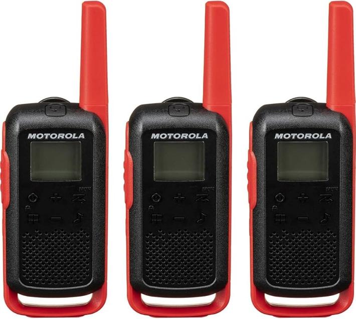 RADIO MOTOROLA T210TP TALKABOUT 2-WAY/20MILES/22CHANELS (3 PACK)