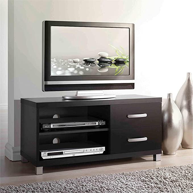 ESTANTE TECH MOBILE PARA TV UP TO 40" CON STORAGE BLACK (RTA-8896-BK)