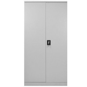 GABINETE STARKEN 2 PUERTAS/4 NIVELES EN POLYMETAL GRAY (ARCHIVO)(NW-11B-1829)