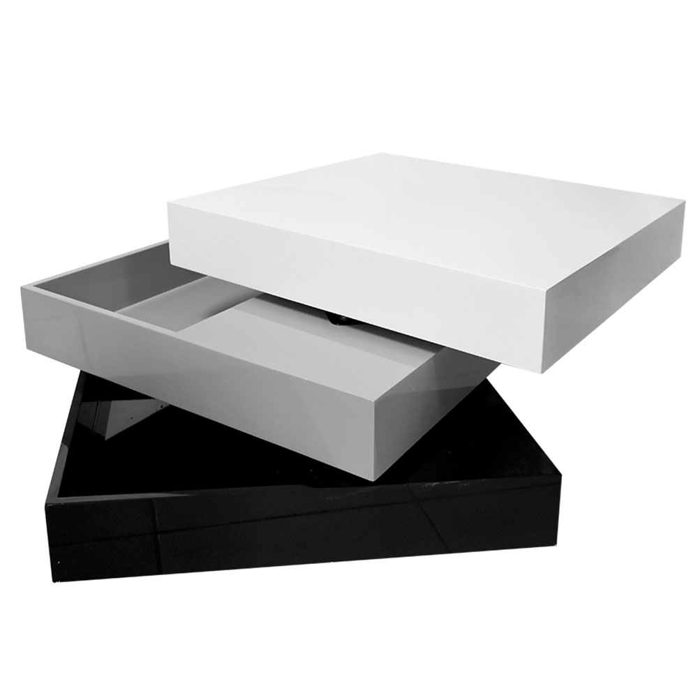 MESA DE CENTRO STARKEN EN MDF GRAY-BLACK-WHITE (H126-2)