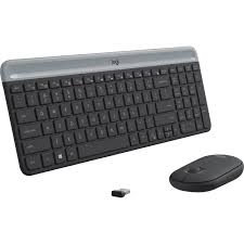 TECLADO/MOUSE LOGITECH MK470 WIRELESS/ENGLISH/GRAPHITE (920-009437)