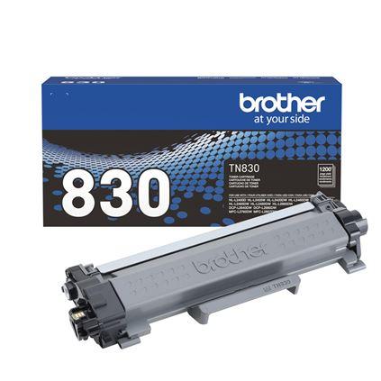 TONER BROTHER (#830) STANDARD YIELD PARA HL-L2400D/MFC-L2900DWXL/DCP-L2640DW BLACK (TN830)