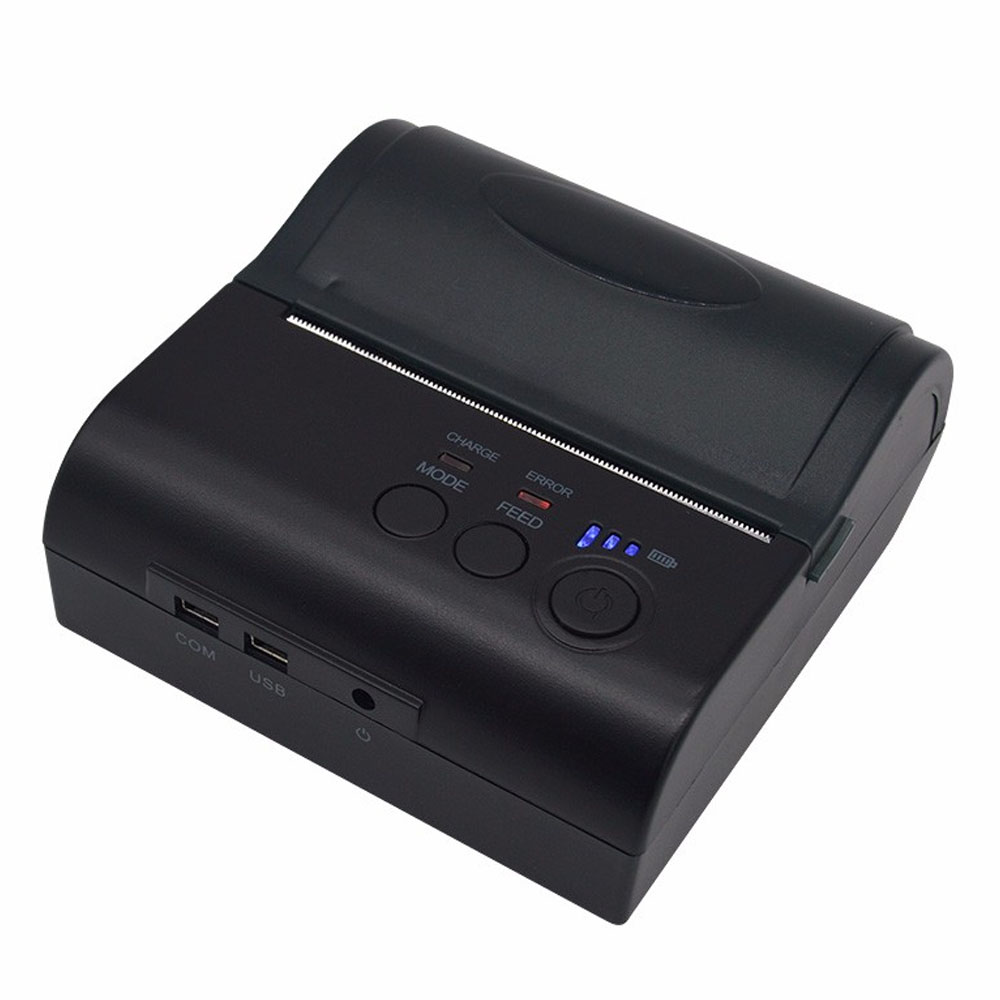 IMPRESORA (TE) STODIA ZJ-8001 PORTABLE BLUETOOTH/BLACK